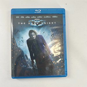 The Dark Knight Heath Ledger Blu-Ray DVD Rated PG-13 No Scratches Like New